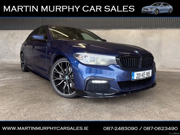 BMW 5-Series Saloon, Diesel, 2020, Blue