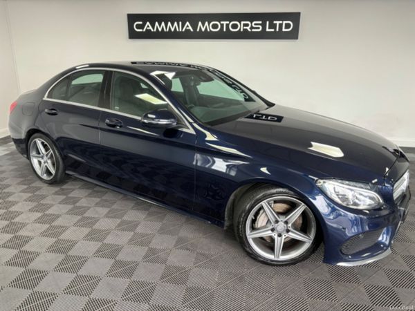 Mercedes-Benz C-Class Saloon, Diesel, 2016, Blue
