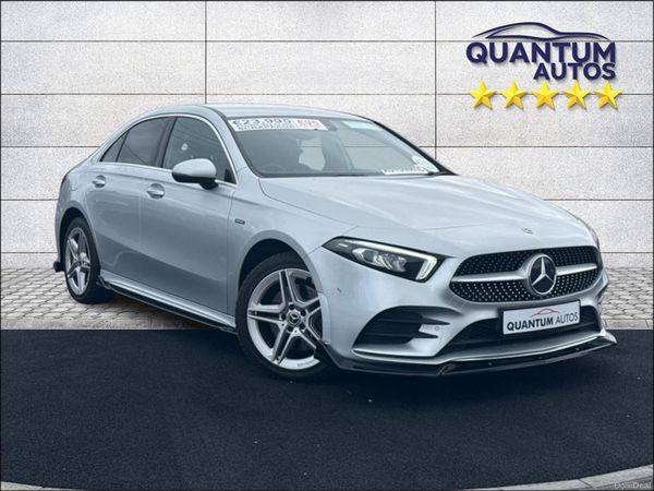 Mercedes-Benz A-Class Saloon, Petrol Plug-in Hybrid, 2020, Silver