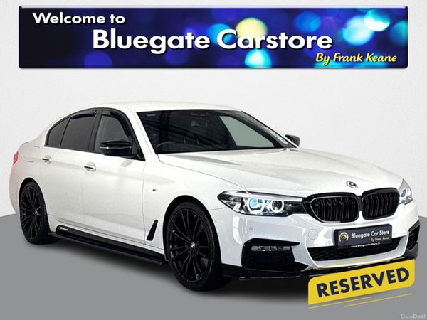 BMW 5-Series Saloon, Diesel, 2018, White