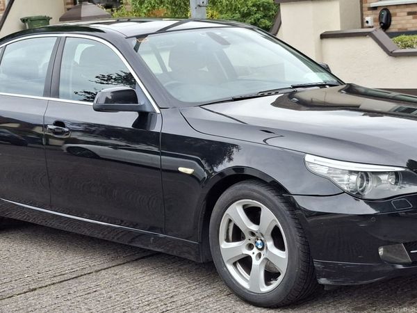 BMW 5-Series Saloon, Diesel, 2009, Black