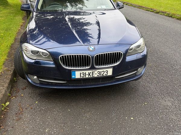 BMW 5-Series Saloon, Diesel, 2013, Blue