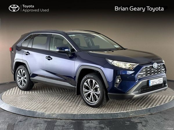 Toyota RAV4 SUV, Petrol Hybrid, 2024, Blue