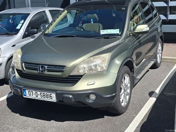 Honda CR-V SUV, Petrol, 2007, Green