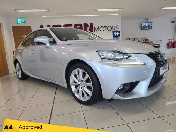 Lexus IS Saloon, Petrol Hybrid, 2014, Silver