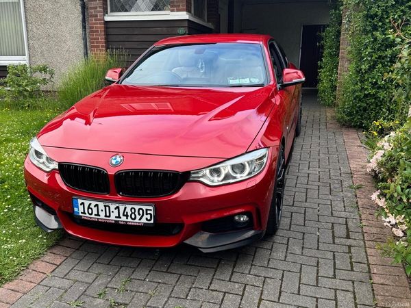 BMW 4-Series Coupe, Diesel, 2016, Red