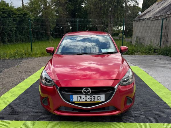 Mazda Demio Hatchback, Petrol, 2017, Red