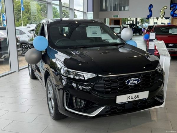 Ford Kuga SUV, Petrol Plug-in Hybrid, 2026, Black