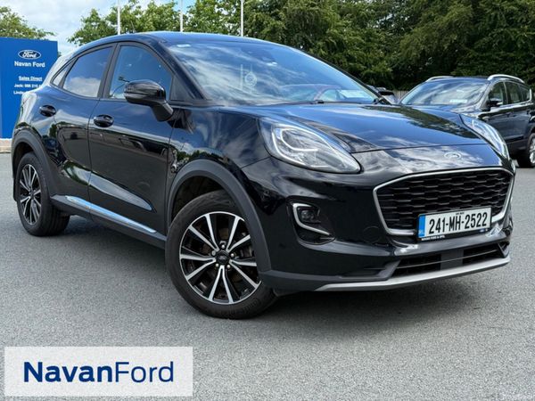 Ford Puma MPV, Petrol Hybrid, 2024, Black