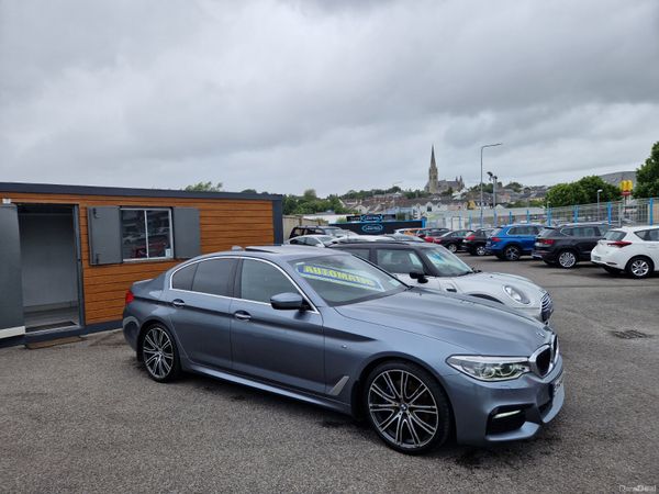 BMW 5-Series Saloon, Diesel, 2017, Blue