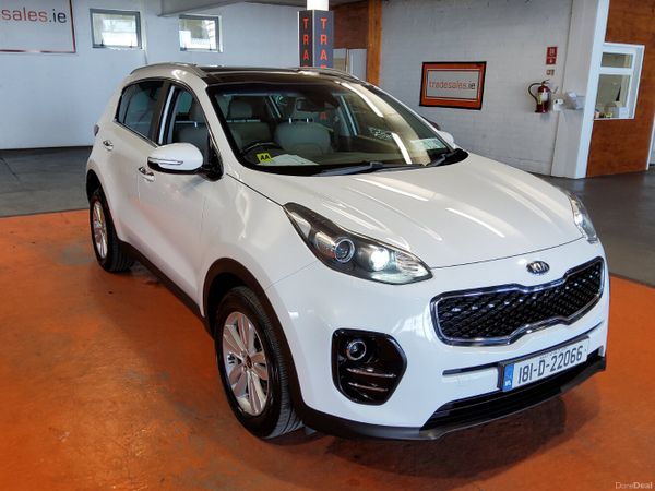 Kia Sportage SUV, Diesel, 2018, White