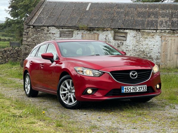 Mazda Mazda6 Estate, Diesel, 2015, Red