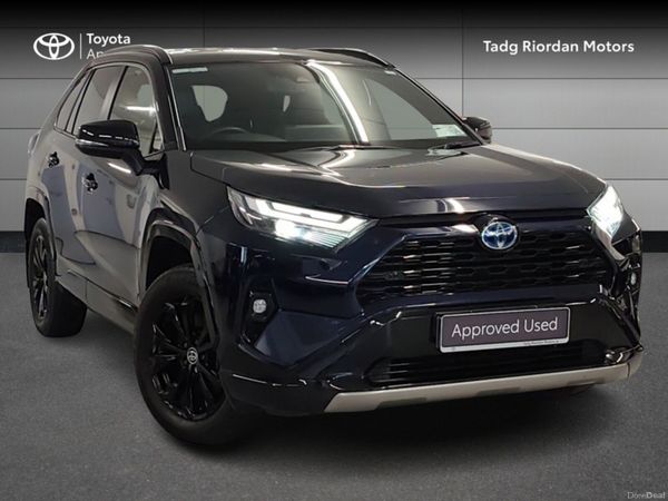 Toyota RAV4 SUV, Petrol Hybrid, 2023, Blue