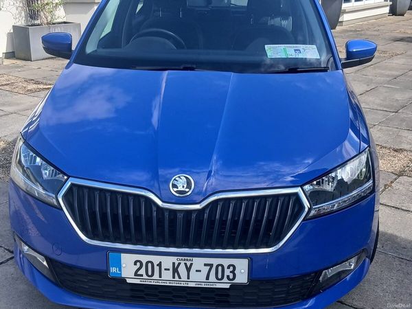 Skoda Fabia Hatchback, Petrol, 2020, Blue