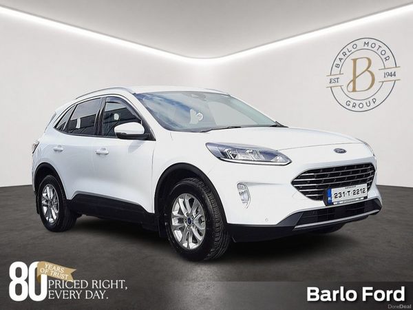 Ford Kuga SUV, Petrol Plug-in Hybrid, 2023, White
