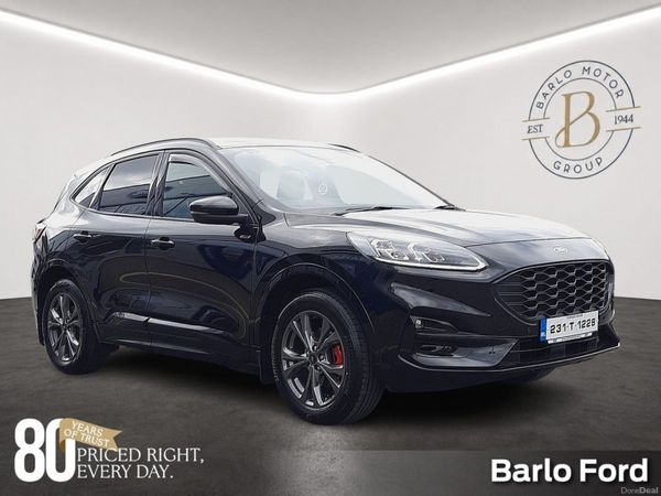 Ford Kuga SUV, Petrol Plug-in Hybrid, 2023, Black