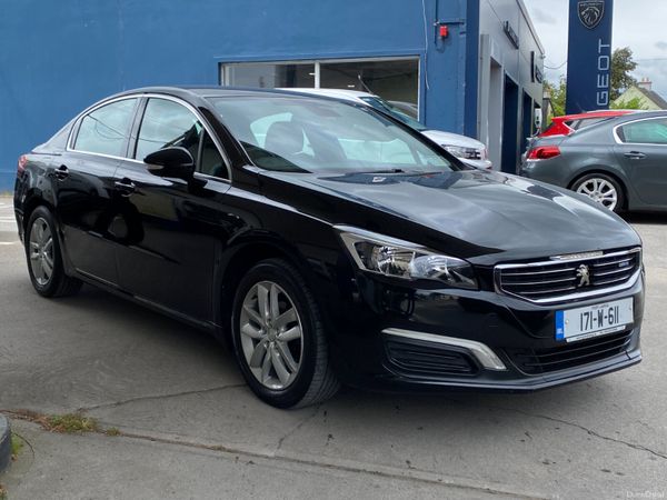 Peugeot 508 Saloon, Diesel, 2017, Black
