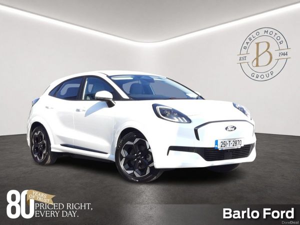 Ford Puma SUV, Electric, 2025, White