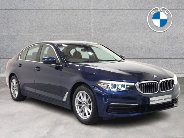 BMW 5-Series Saloon, Diesel, 2020, Blue