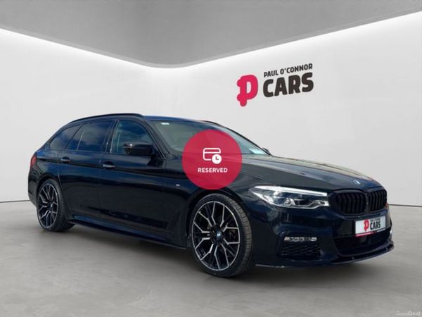 BMW 5-Series Estate, Diesel, 2018, Black