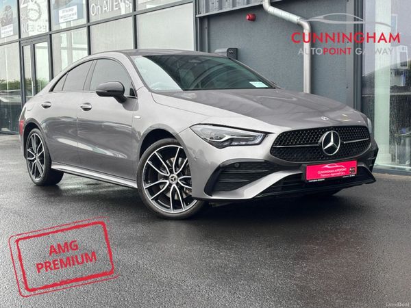 Mercedes-Benz CLA Coupe, Petrol Hybrid, 2025, Grey