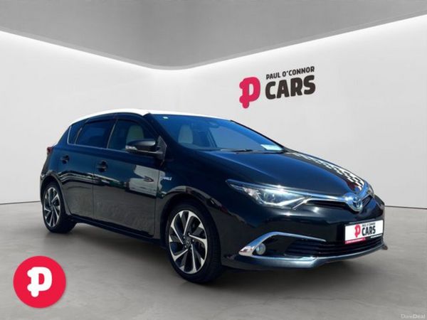 Toyota Auris Hatchback, Petrol Hybrid, 2017, Black