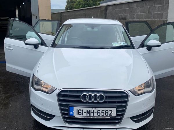 Audi A3 Hatchback, Diesel, 2016, White