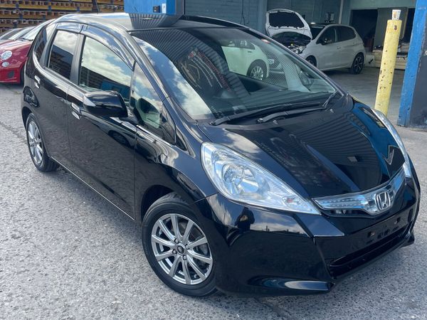 Honda Fit Hatchback, Petrol Hybrid, 2012, Black