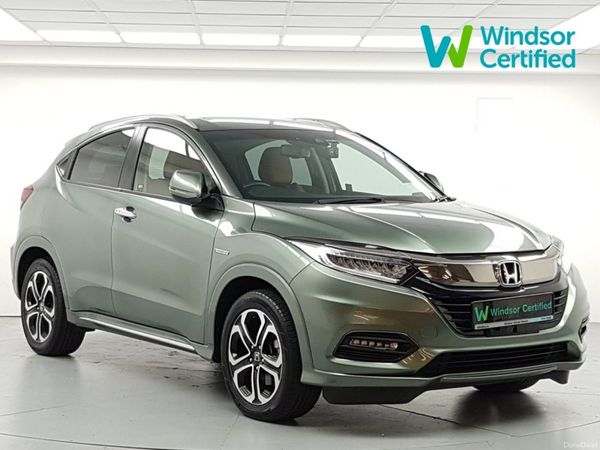 Honda Vezel SUV, Petrol Hybrid, 2018, Green