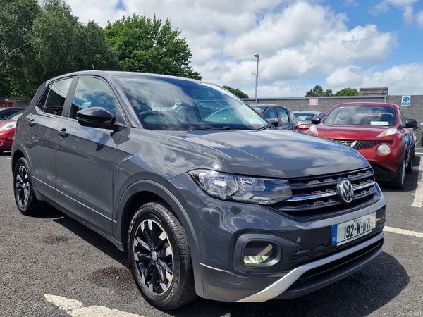 Volkswagen T-Cross Hatchback, Petrol, 2019, Grey