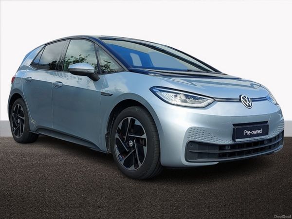 Volkswagen ID.3 Hatchback, Electric, 2021, Grey