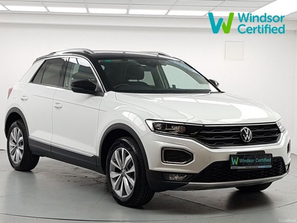 Volkswagen T-Roc Hatchback, Diesel, 2021, White