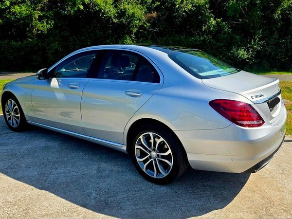 Mercedes-Benz C-Class Saloon, Petrol Plug-in Hybrid, 2016, Silver