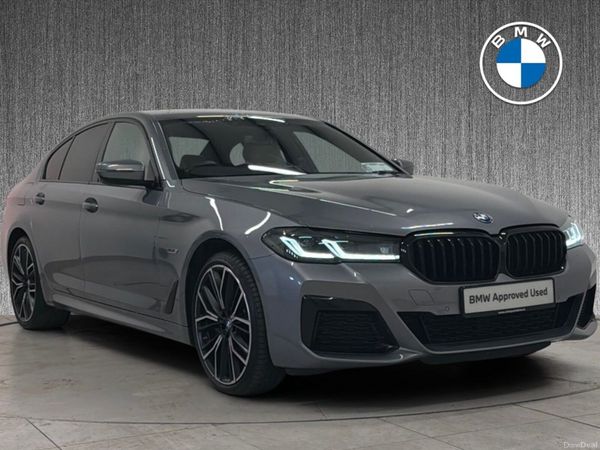 BMW 5-Series Saloon, Petrol Plug-in Hybrid, 2023, Grey