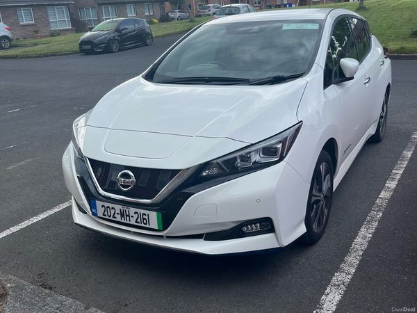 Nissan Leaf Hatchback, Electric, 2020, White