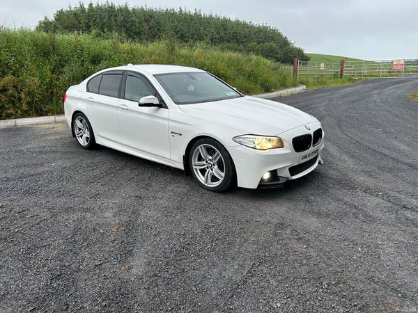 BMW 5-Series Saloon, Diesel, 2013, White