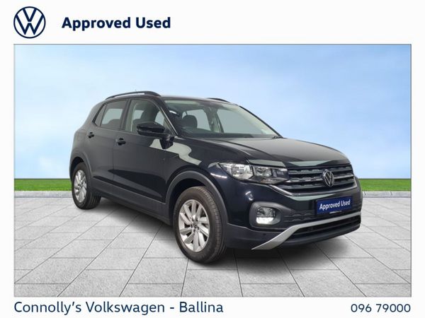 Volkswagen T-Cross SUV, Petrol, 2024, Black