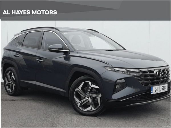 Hyundai Tucson SUV, Petrol Plug-in Hybrid, 2024, Blue