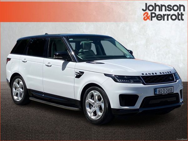 Land Rover Range Rover Sport SUV, Petrol Plug-in Hybrid, 2018, White