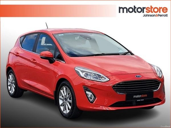 Ford Fiesta Hatchback, Petrol, 2021, Red