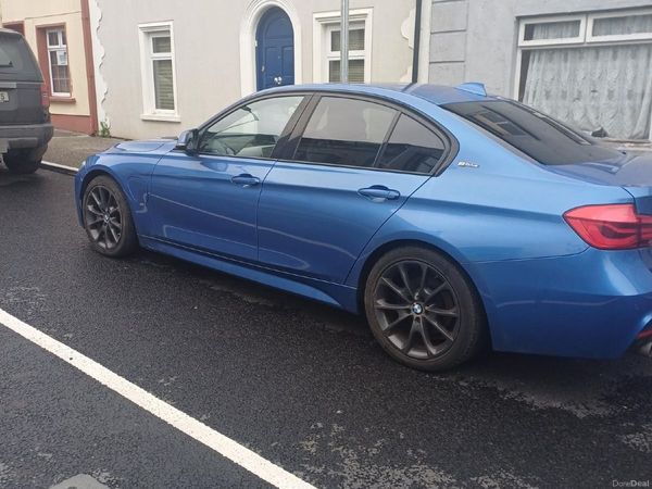 BMW 3-Series Saloon, Petrol Plug-in Hybrid, 2017, Blue