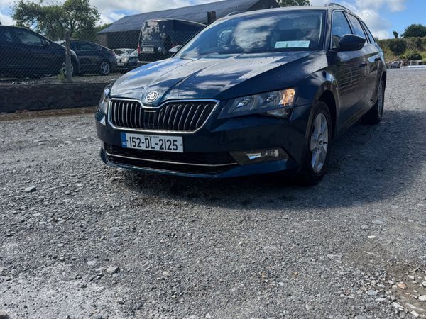 Skoda Superb Estate, Diesel, 2015, Blue