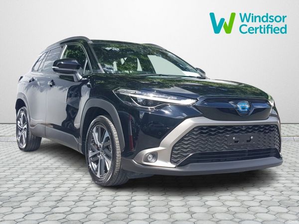 Toyota Corolla Cross SUV, Petrol Hybrid, 2022, Black