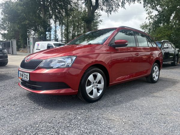Skoda Fabia Estate, Diesel, 2016, Red