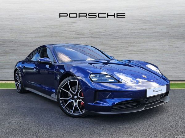 Porsche Taycan Saloon, Electric, 2026, Blue