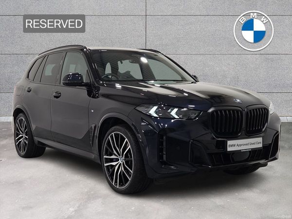 BMW X5 SUV, Petrol Plug-in Hybrid, 2024, Black
