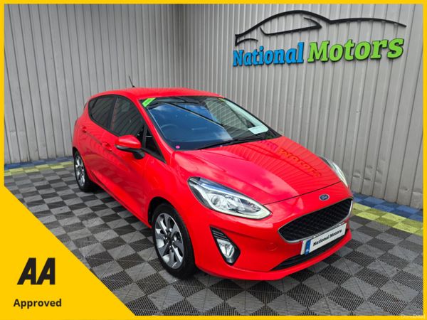 Ford Fiesta Hatchback, Petrol, 2020, Red