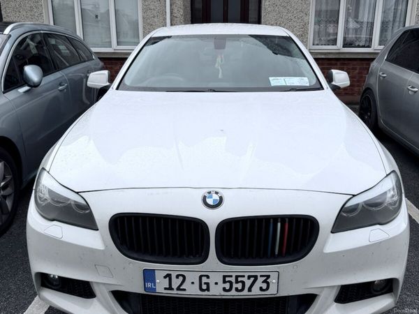 BMW 5-Series Saloon, Diesel, 2012, White