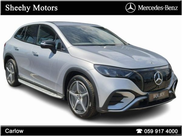 Mercedes-Benz EQE SUV, Electric, 2025, Silver