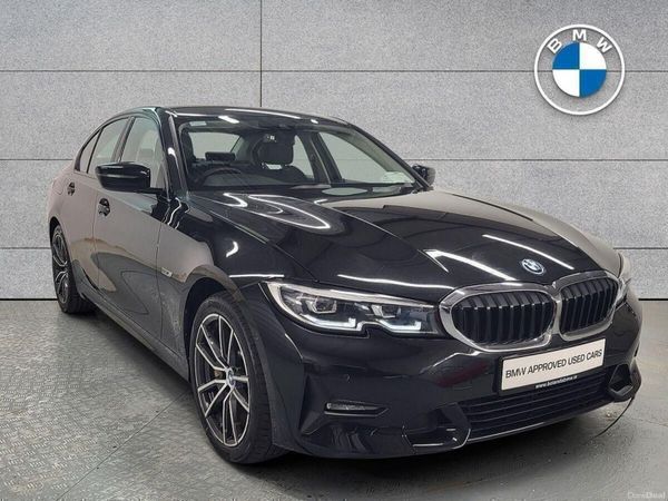 BMW 3-Series Saloon, Petrol Plug-in Hybrid, 2022, Black
